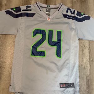 Seahawks Jersey-LYNCH #24